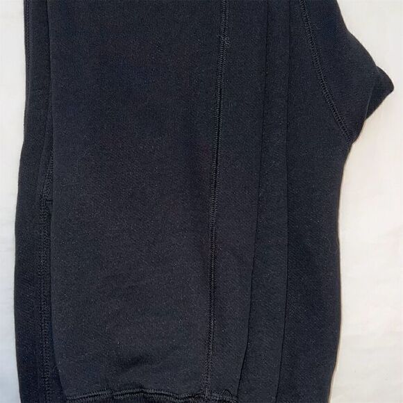 RING of FIRE Unisex Black Joggers Sweatpants Size Large Casual Elastic Waistband - Picture 5 of 12